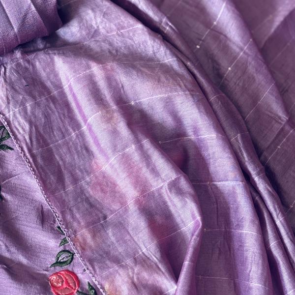 Unstitched silk salwar Suit for Women