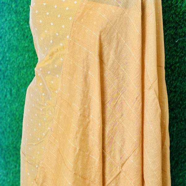Semi silk Unstitched Churidar Material