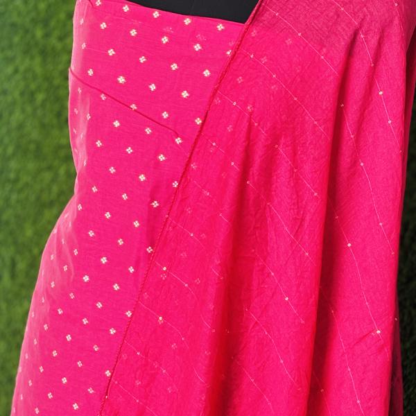 Semi silk Unstitched Churidar Material