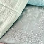 Unstitched churidar silk material