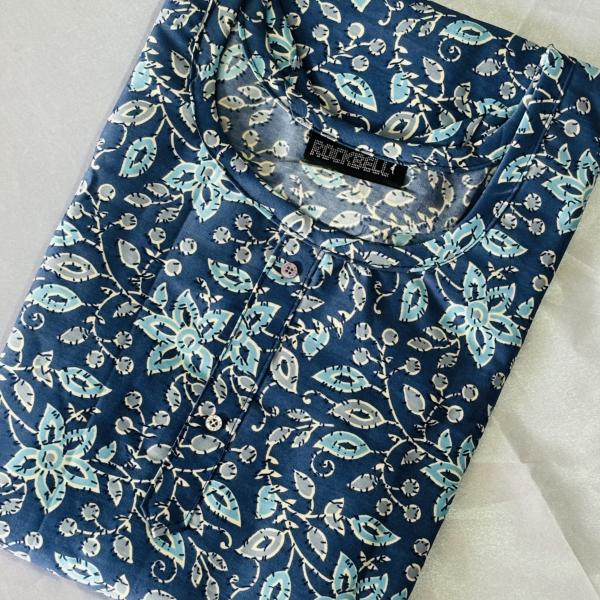 Pack of 3 Multi coloured Slitted Kurti Top for women