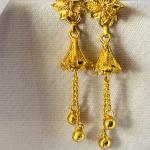 Gold Plated delicate Earrings for women