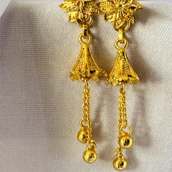 Gold Plated delicate Earrings for women