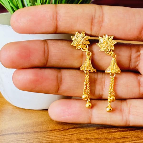 Gold Plated delicate Earrings for women