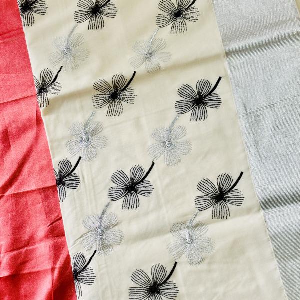 Kerala festival kasavu saree