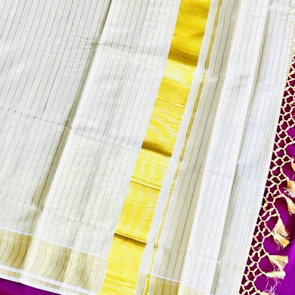 Kerala Kasavu Saree
