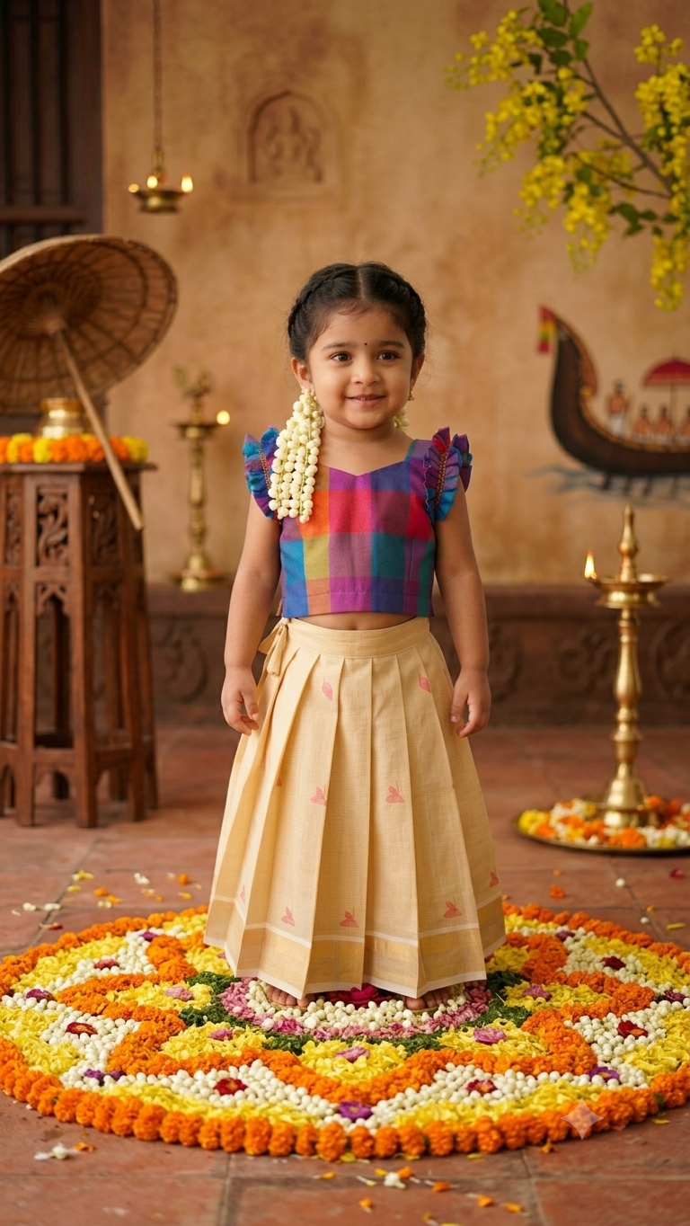 kids pavada blouse